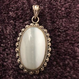 Women’s pendant White Stone